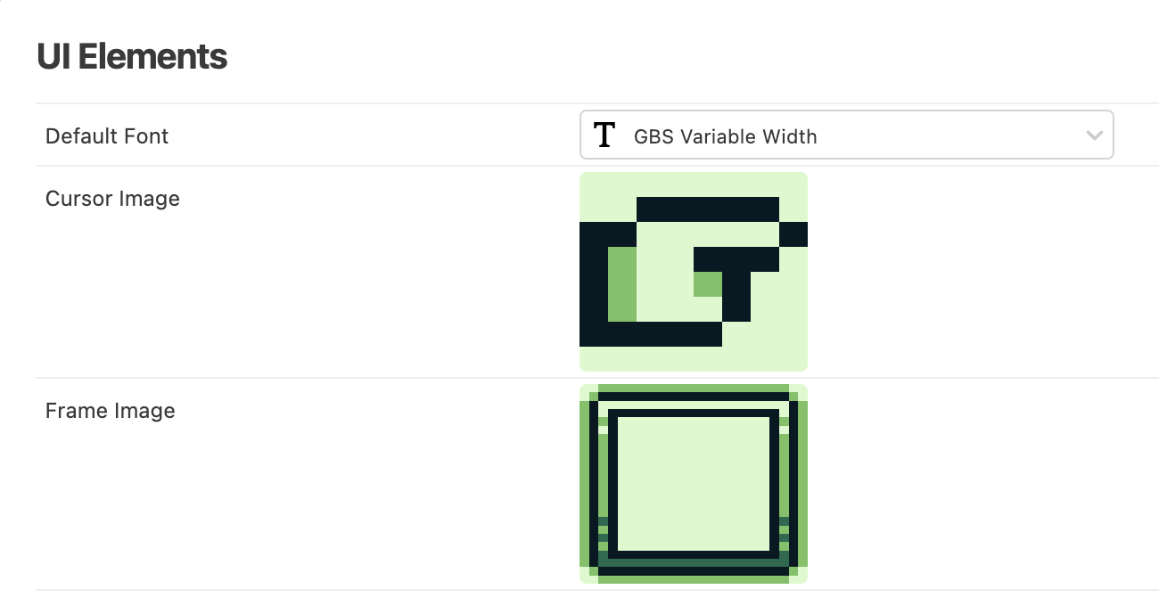 UI Elements